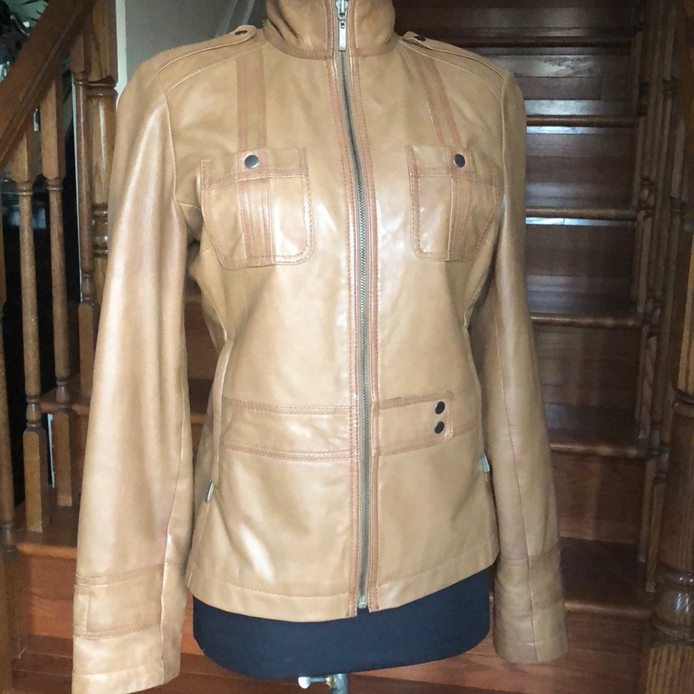 Kenneth Cole Reaction Leather Jacket